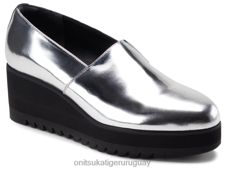 Onitsuka Tiger porciones mujer J06BX571 plata zapatos