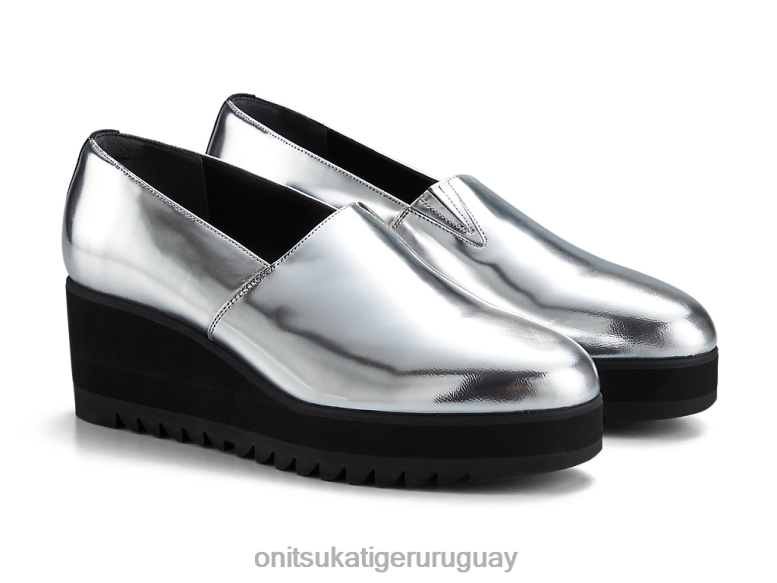 Onitsuka Tiger porciones mujer J06BX571 plata zapatos