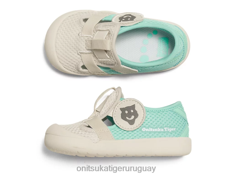 Onitsuka Tiger sandalia méxico 66 niños J06BX617 abedul/hielo fresco zapatos