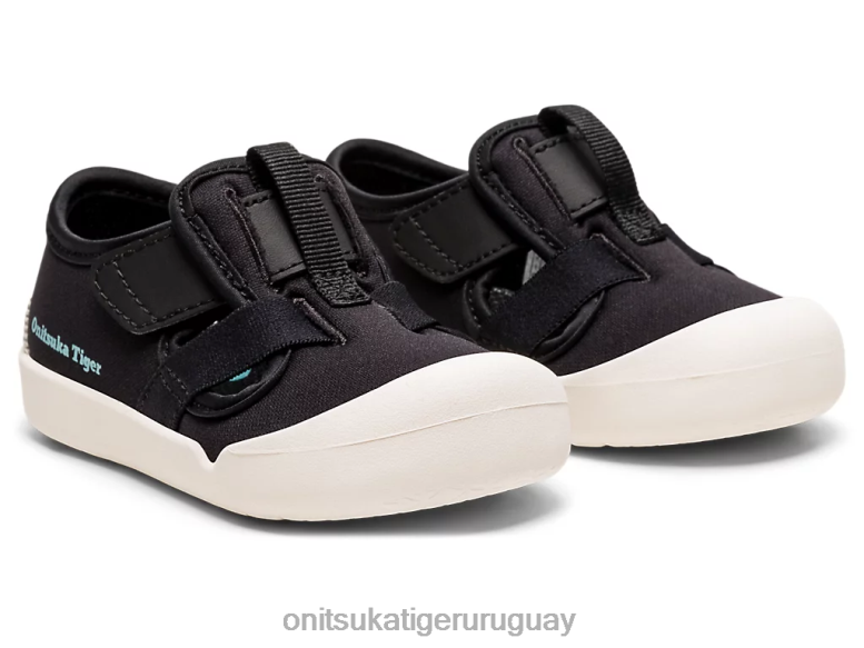 Onitsuka Tiger sandalia méxico 66 niños J06BX646 negro zapatos