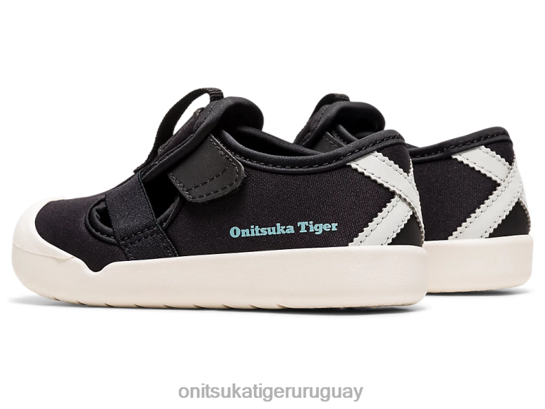 Onitsuka Tiger sandalia méxico 66 niños J06BX646 negro zapatos