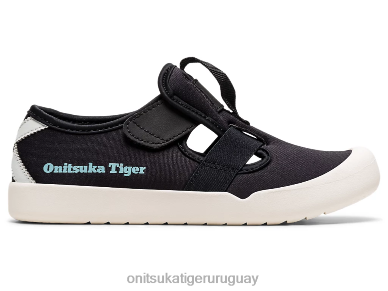 Onitsuka Tiger sandalia méxico 66 niños J06BX649 negro zapatos