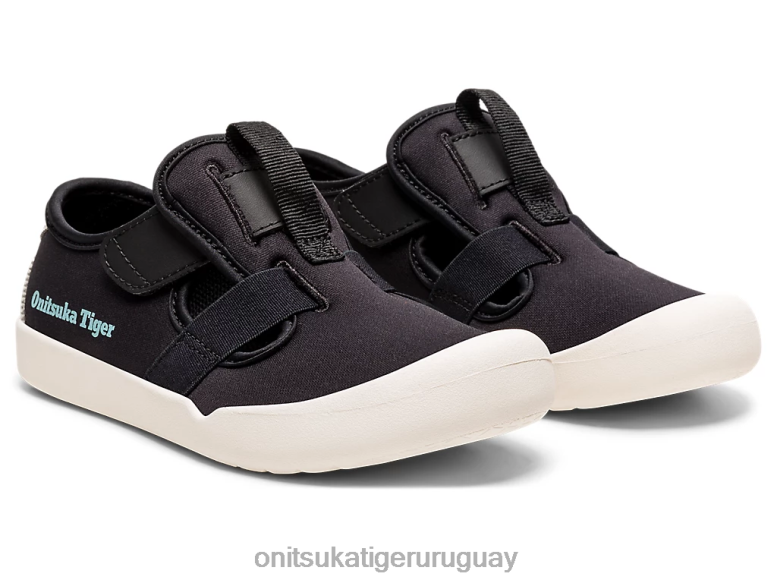 Onitsuka Tiger sandalia méxico 66 niños J06BX649 negro zapatos