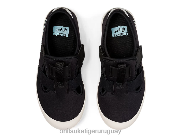 Onitsuka Tiger sandalia méxico 66 niños J06BX649 negro zapatos