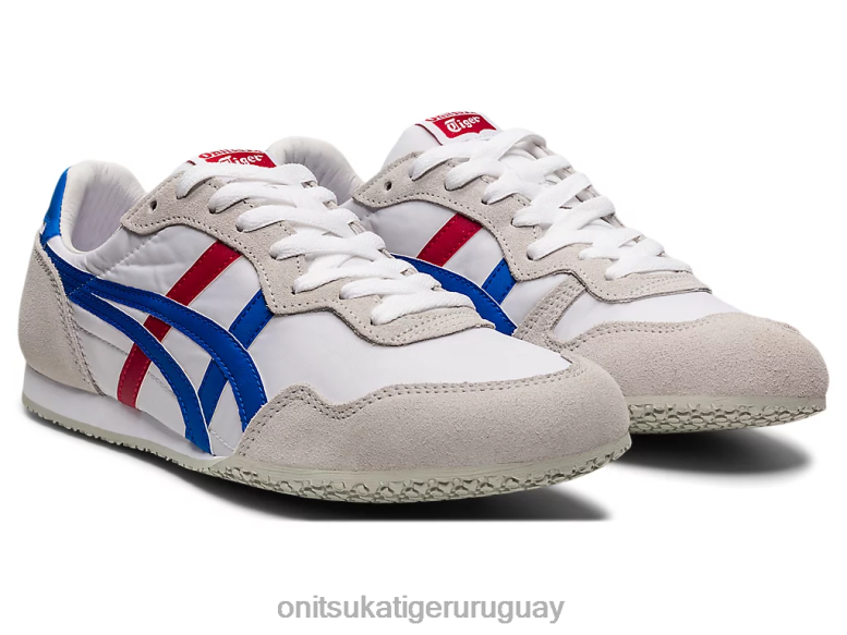 Onitsuka Tiger serrano unisexo J06BX322 blanco/azul directorio zapatos
