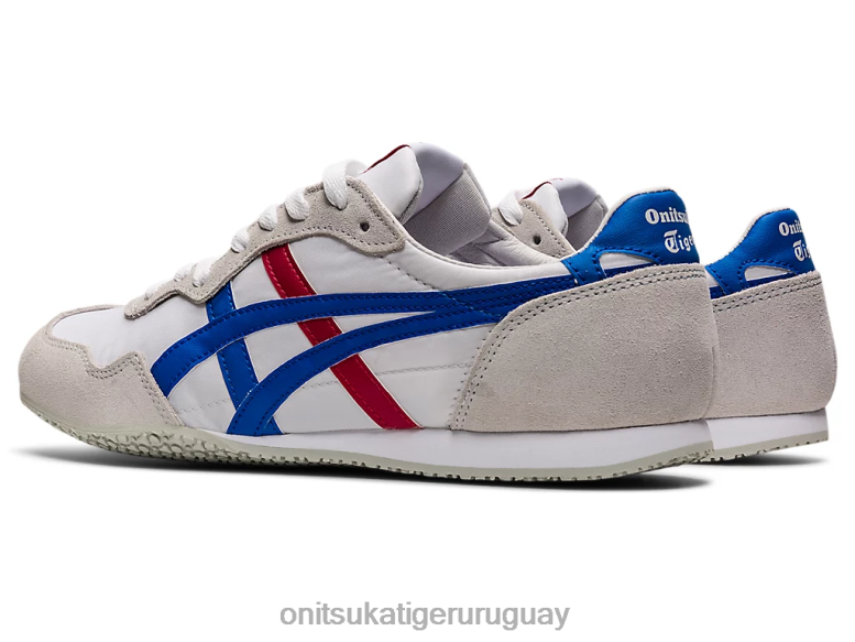 Onitsuka Tiger serrano unisexo J06BX322 blanco/azul directorio zapatos
