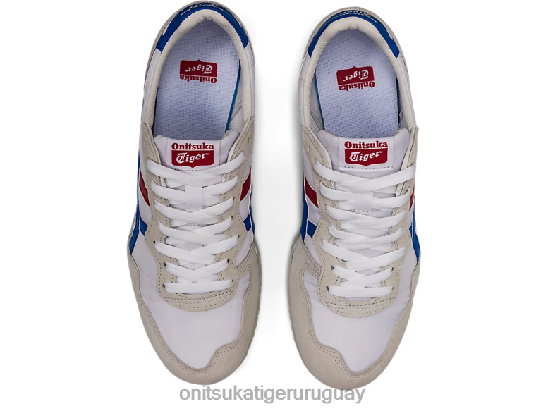 Onitsuka Tiger serrano unisexo J06BX322 blanco/azul directorio zapatos