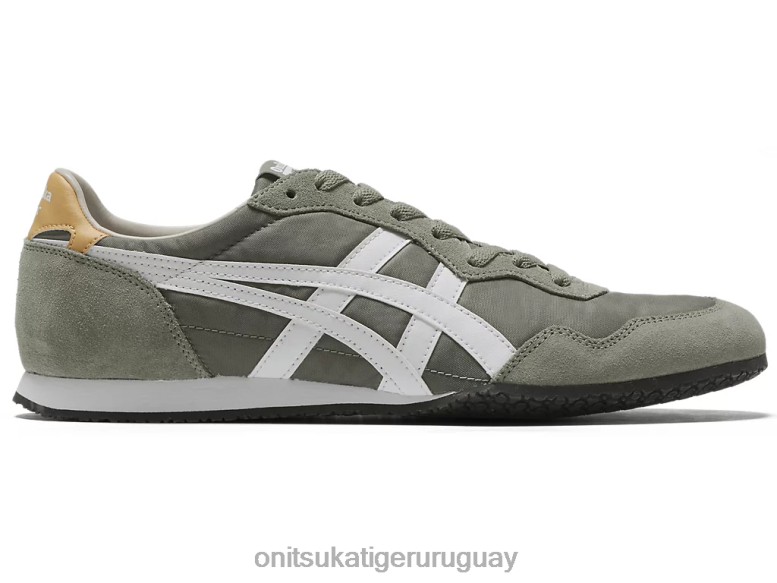 Onitsuka Tiger serrano unisexo J06BX76 oliva quemado/blanco zapatos