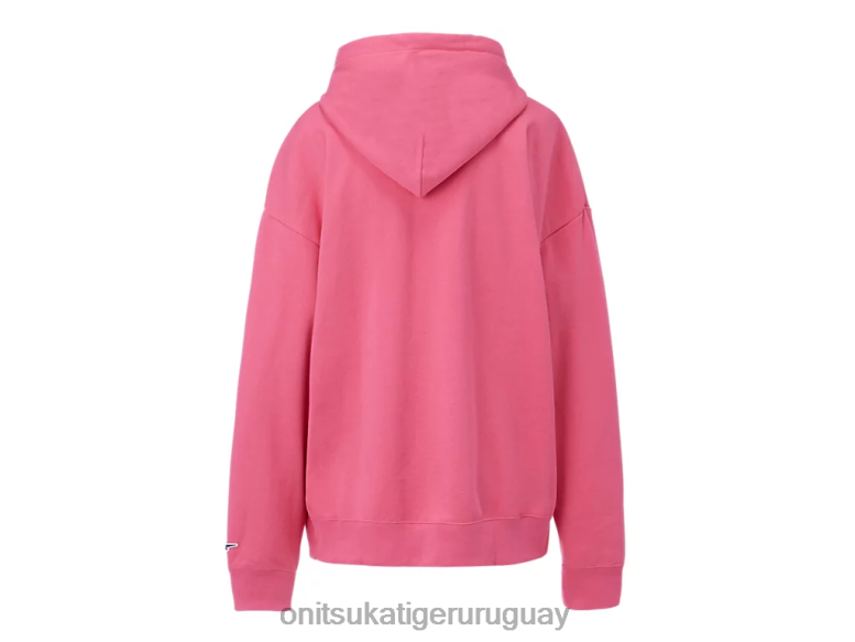 Onitsuka Tiger sudadera con capucha unisexo J06BX476 rosa ropa