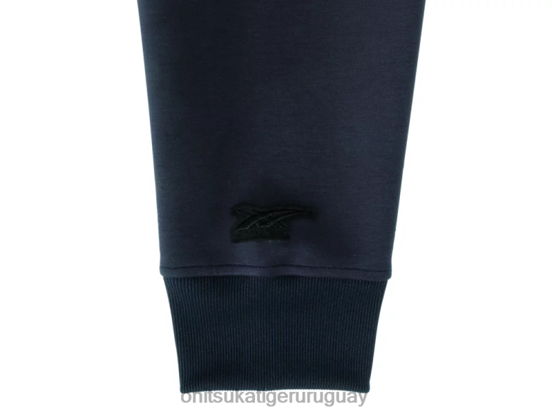 Onitsuka Tiger sudadera con capucha y cremallera hombres J06BX457 Armada ropa