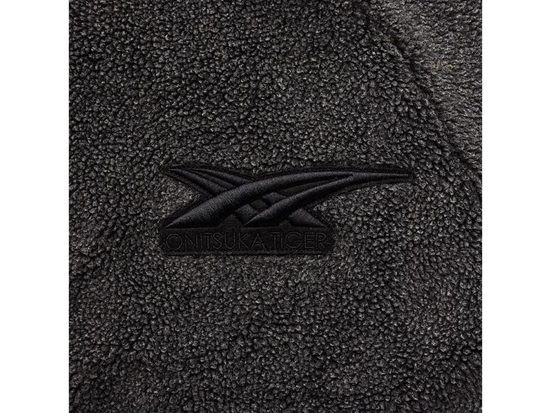 Onitsuka Tiger sudadera con capucha y cremallera hombres J06BX466 negro ropa