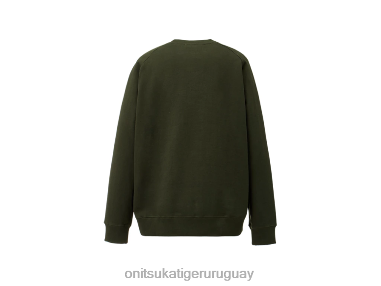 Onitsuka Tiger sudadera hombres J06BX450 caqui ropa