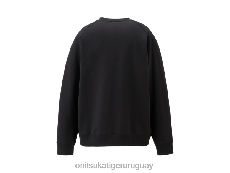 Onitsuka Tiger sudadera unisexo J06BX394 negro ropa