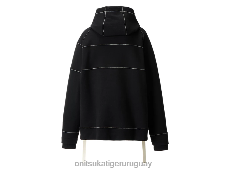Onitsuka Tiger sudadera unisexo J06BX397 negro ropa