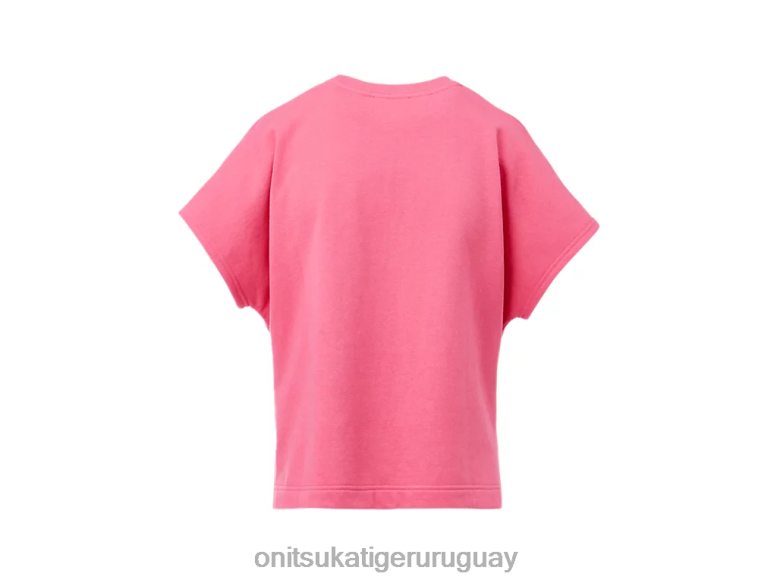 Onitsuka Tiger top manga corta mujer J06BX610 rosa ropa