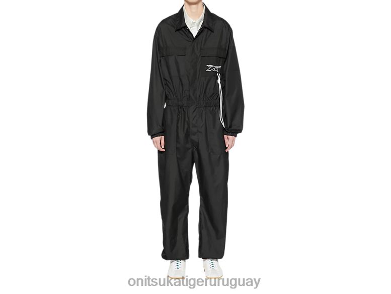 Onitsuka Tiger traje de salto unisexo J06BX401 negro ropa