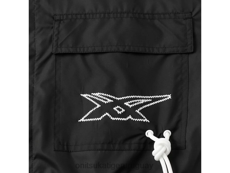 Onitsuka Tiger traje de salto unisexo J06BX401 negro ropa