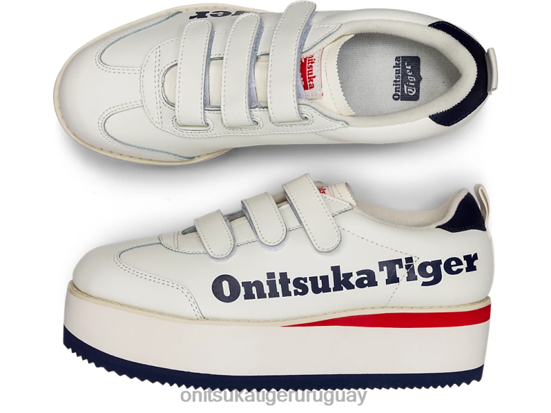 Onitsuka Tiger trozo de delegación w mujer J06BX582 crema/chaquetón zapatos