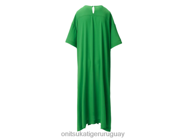 Onitsuka Tiger vestido mujer J06BX598 verde ropa