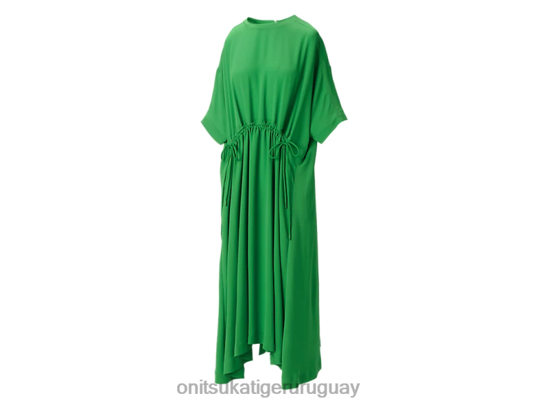 Onitsuka Tiger vestido mujer J06BX598 verde ropa