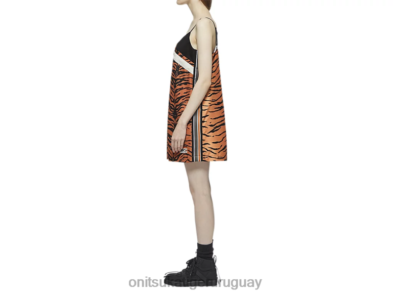 Onitsuka Tiger vestido mujer J06BX614 marrón/negro ropa
