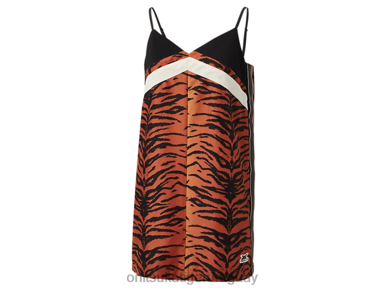 Onitsuka Tiger vestido mujer J06BX614 marrón/negro ropa