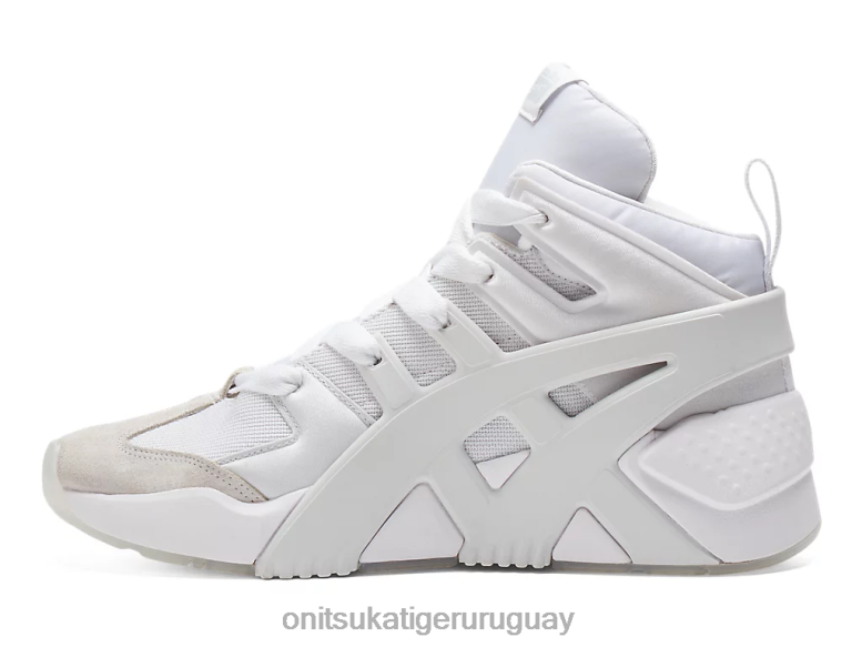 Onitsuka Tiger zapatillas deportivas con logo grande infladas unisexo J06BX200 blanco zapatos