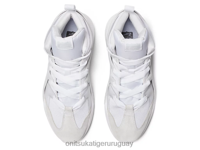 Onitsuka Tiger zapatillas deportivas con logo grande infladas unisexo J06BX200 blanco zapatos