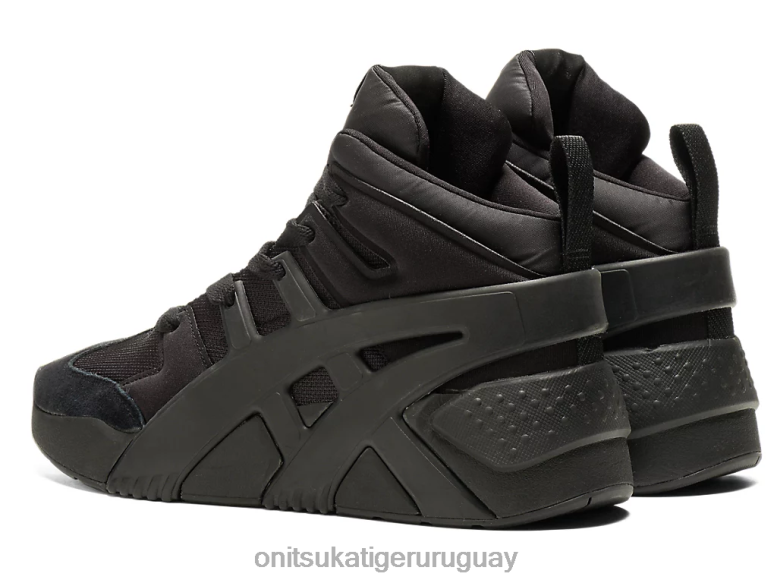 Onitsuka Tiger zapatillas deportivas con logo grande infladas unisexo J06BX203 negro zapatos