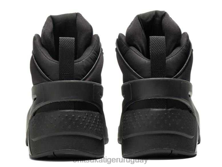 Onitsuka Tiger zapatillas deportivas con logo grande infladas unisexo J06BX203 negro zapatos