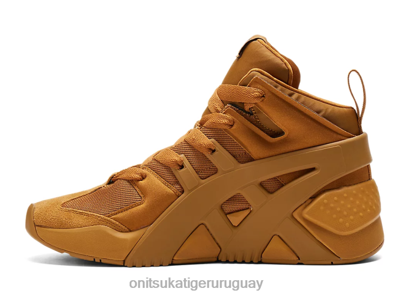 Onitsuka Tiger zapatillas deportivas con logo grande infladas unisexo J06BX207 presidio bronceado zapatos