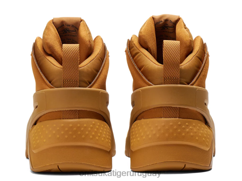 Onitsuka Tiger zapatillas deportivas con logo grande infladas unisexo J06BX207 presidio bronceado zapatos