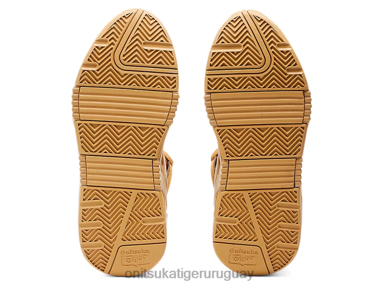Onitsuka Tiger zapatillas deportivas con logo grande infladas unisexo J06BX207 presidio bronceado zapatos