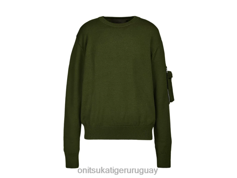 Onitsuka Tiger ¿Es top de punto hombres J06BX372 caqui ropa