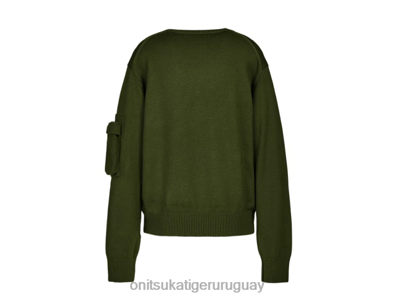 Onitsuka Tiger ¿Es top de punto hombres J06BX372 caqui ropa