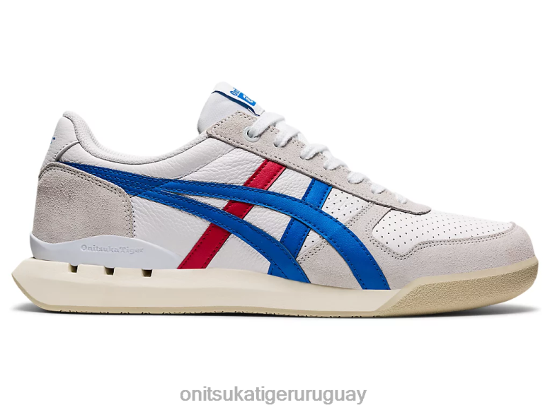 Onitsuka Tiger último 81 ex unisexo J06BX234 blanco/azul directorio zapatos