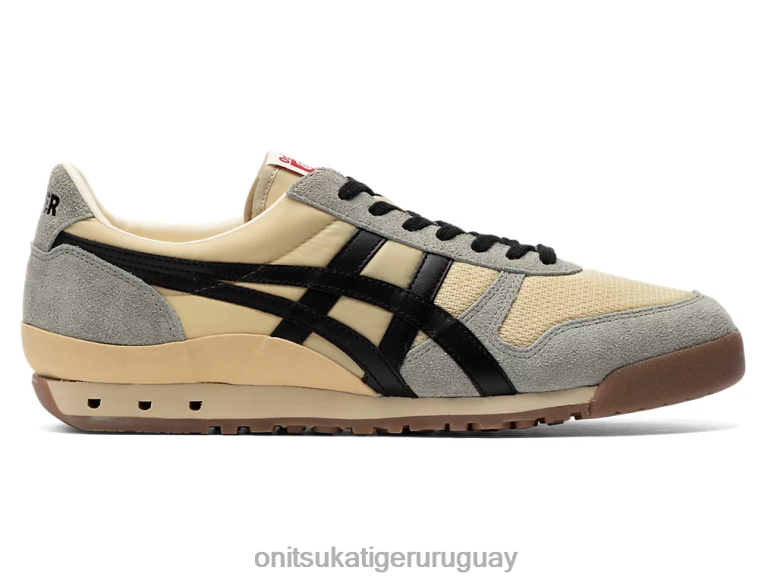 Onitsuka Tiger último 81 nm unisexo J06BX65 masilla/negro zapatos