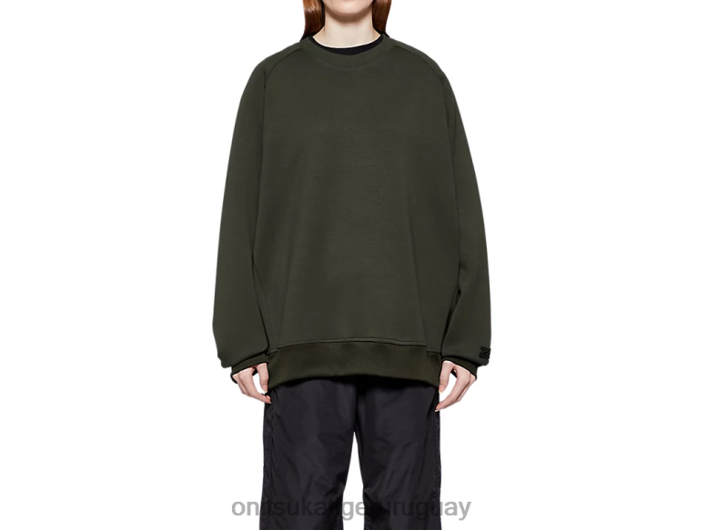 Onitsuka Tiger esta arriba hombres J06BX458 caqui ropa