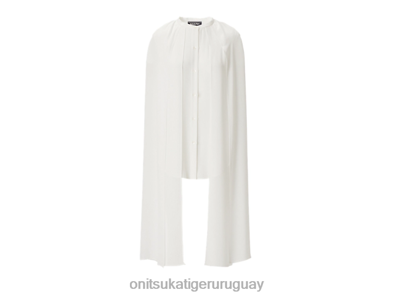 Onitsuka Tiger camisa mujer J06BX589 blanco ropa