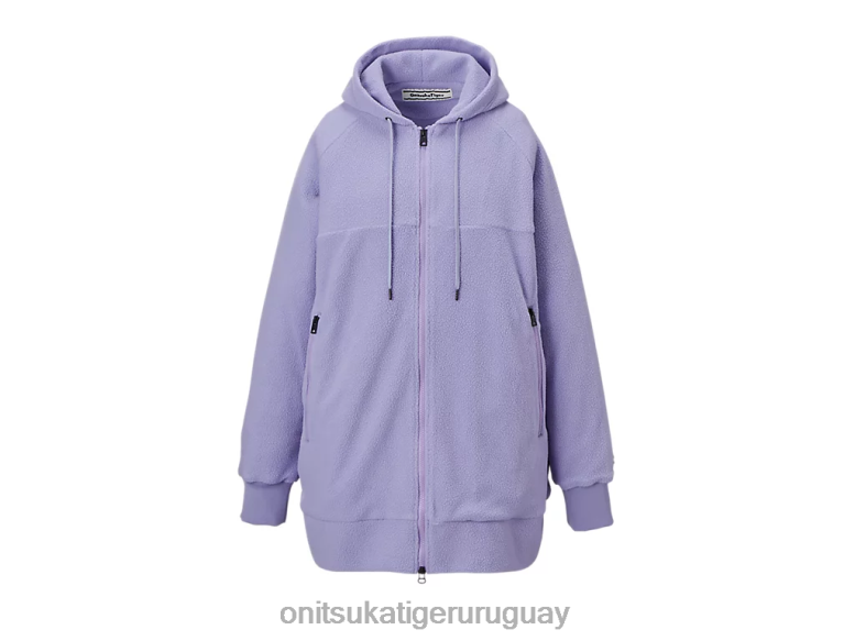 Onitsuka Tiger cazadora holgada mujer J06BX602 lavanda ropa