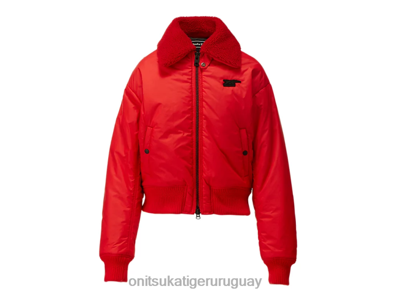 Onitsuka Tiger chaqueta ws mujer J06BX603 rojo ropa