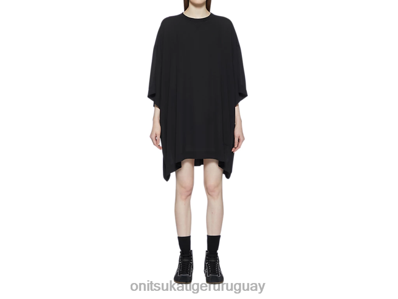 Onitsuka Tiger mini vestido ws mujer J06BX586 negro ropa
