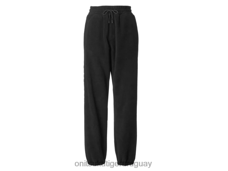 Onitsuka Tiger pantalones mujer J06BX609 blanco negro ropa