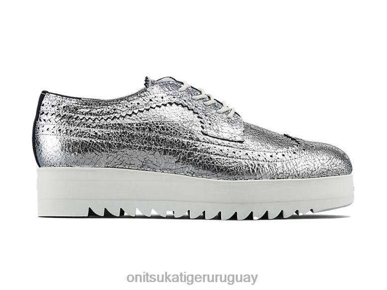 Onitsuka Tiger acento irlandés mujer J06BX566 plata zapatos