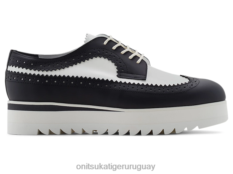 Onitsuka Tiger acento irlandés mujer J06BX577 blanco negro zapatos