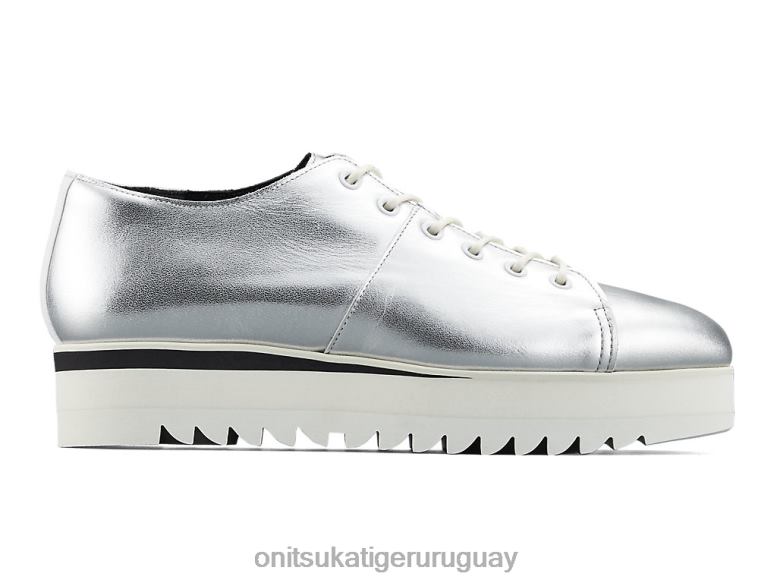 Onitsuka Tiger cordones mujer J06BX559 plata zapatos