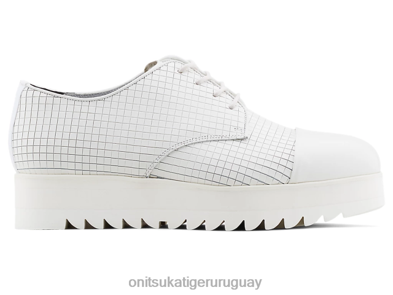 Onitsuka Tiger derby mujer J06BX545 blanco zapatos