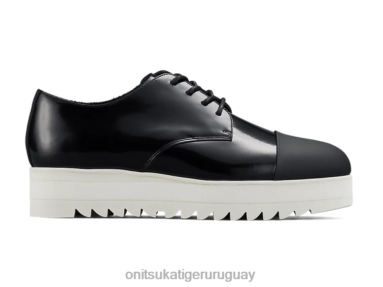 Onitsuka Tiger derby mujer J06BX553 negro zapatos
