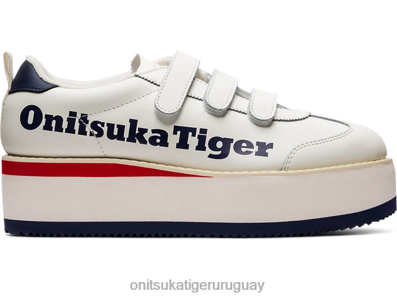 Onitsuka Tiger trozo de delegación w mujer J06BX582 crema/chaquetón zapatos