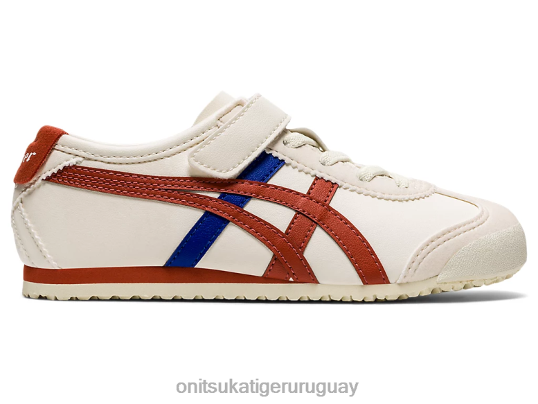 Onitsuka Tiger México 66 niños J06BX641 abedul/rojo óxido zapatos